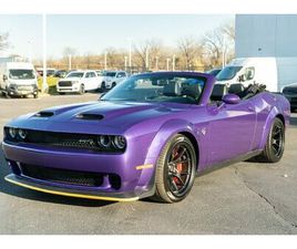 DODGE CHALLENGER CONVERTIBLE SRT HELLCAT 23-MILE 2023 DODGE CHALLENGER SRT HELLCAT WIDEBODY JAILBREAK 6-SPEED CONVERTIBLE CONVERSION