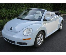 VOLKSWAGEN NEW BEETLE CABRIOLET NO RESERVE: 40K-MILE 2010 VOLKSWAGEN NEW BEETLE FINAL EDITION CONVERTIBLE