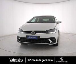 VOLKSWAGEN POLO VOLKSWAGEN POLO 1.0 TSI R-LINE 95CV DSG DEL 2024 USATA A ROMA
