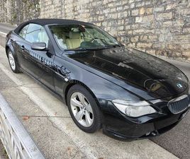 BMW SERIE 6 CABRIOLET 630 BMW 630I CABRIOLET – 2007 – 160’000 KM – EXPERTISÉE JUIN 202