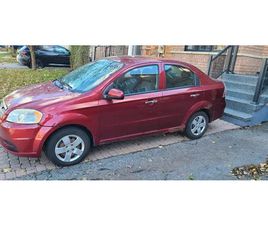 CHEVROLET AVEO 2011 CHEVROLET AVEO FOR SALE