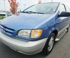TOYOTA SIENNA 2000 TOYOTA SIENNA