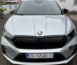 SKODA ENYAQ VERSION 80 ŠKODA ENYAQ IV 80 SPORTLINE, REG 8/26, 2 SETA FELGI, TVORN. GARANCIJA, 2022 GOD.