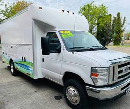 FORD E450 2013 FORD E-450 SUPER DUTY 6.8L.177K.14FT. UTILITY CUTAWAY BOX TRUCK*