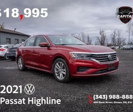 VOLKSWAGEN PASSAT 2021 VOLKSWAGEN PASSAT HIGHLINE