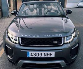 LAND ROVER RANGE ROVER EVOQUE CABRIO TD4 EVOQUE CONVERTIBLE 2.0TD4 HSE DYNAMIC 4WD