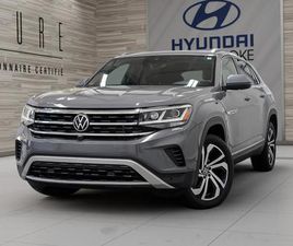 VOLKSWAGEN ATLAS CROSS SPORT 2021 EXECLINE V6 4MOTION DIGITAL COCKPIT CUIR TOIT PANO 4 PNEUS HIVER NEUFS INCLUS
