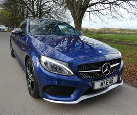 2017 MERCEDES-BENZ C CLASS 3.0 V6 AMG (PREMIUM PLUS) COUPE 2DR PETROL G-TRONIC+ 4MATIC EURO 6 (S/...