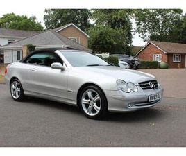 2003 MERCEDES-BENZ CLK 320 AVANTGARDE 2DR TIP AUTO CONVERTIBLE PETROL AUTOMATIC