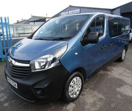 2017 VAUXHALL VIVARO 1.6CDTI 2900 ECOFLEX L2H1 (125PS) BITURBO (EU6) 9 SEATS COMBI