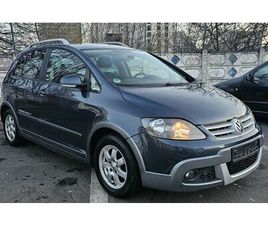 VOLKSWAGEN CROSSGOLF VW GOLF 5 PLUS CROSS 1.9 TDI AN FABRICAȚIE 2008 SIBIU