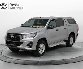 TOYOTA HILUX 2.D-4D 4WD PORTE DOUBLE CAB LOUNGE DEL 2020 USATA A SESTO FIORENTINO