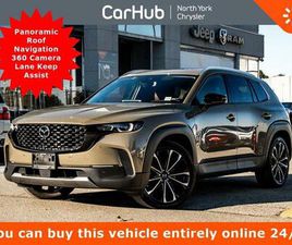 USED 2024 MAZDA CX-50 GT WITH TURBO PANOROOF NAVI 360 CAM LANE KEEP ASSIST LANE DEPARTURE WARNING