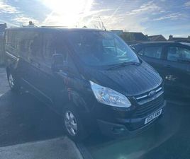 FORD TRANSIT CUSTOM 2017 FORD TRANSIT CUSTOM 2.0 TDCI 170PS LOW ROOF D/CAB LIMITED VAN PANEL VAN DIESEL MANUAL