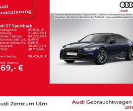 AUDI A7 SPORTBACK S7 AUDI S7 SPORTBACK BLACK TDI QU B&O HUD LUFT PANO STHZ