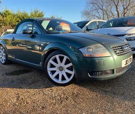 AUDI TT ROADSTER 1.8T ROADSTER 2DR PETROL MANUAL QUATTRO (228 G/KM, 225 BHP)