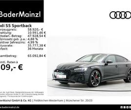 AUDI A5 SPORTBACK S5 AUDI S5 SPORTBACK TDI COMPETITION PLUS MATRIX MASSAGE