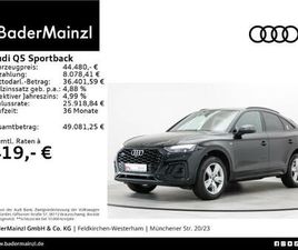 AUDI Q5 SPORTBACK 50 TDI AUDI Q5 SPORTBACK 50 TDI S TRONIC S LINE AHK PANO KAM