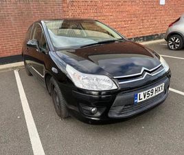 CITROEN C4 COUPE 2009 CITROEN C4 1.6I 16V VTI VTR 3DR COUPE PETROL MANUAL