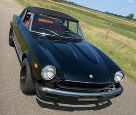 ② FIAT 124 SPORT SPIDER CABRIOLET VEEL VERNIEUWD MOOIE STAAT — OLDTIMERS & ANCÊTRES — 2EMEMAIN