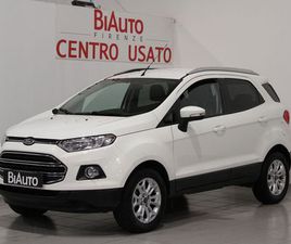 FORD ECOSPORT FORD ECOSPORT 1.5 TDCI 95 CV TITANIUM S DEL 2017 USATA A SESTO FIORENTINO
