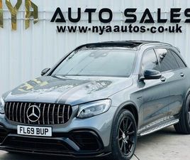 2019 - 4.0 GLC63 V8 BITURBO AMG (PREMIUM) SPDS MCT 4MATIC+ EURO 6 (START/STOP) 5DR