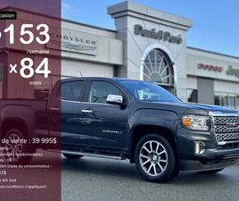 GMC CANYON DENALI DENALI CREW CAB 128 PO | AWD | CUIR | JAMAIS