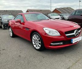 MERCEDES SLK SLK 250 1.8 SLK250 BLUEEFFICIENCY EDITION 125 G-TRONIC+ EURO 5 (START/STOP) 2DR