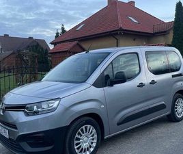 TOYOTA PROACE CITY TOYOTA PROACE CITY VERSO POLSKI SALON FAKTURA VAT 85623 KM. KROSNO ODRZAŃSKIE • OLX.PL