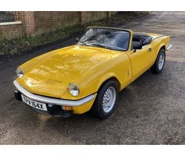 TRIUMPH SPITFIRE 1980 TRIUMPH SPITFIRE 1500