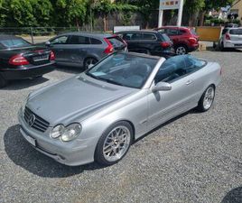 MERCEDES CLK CABRIOLET CLK 500 MERCEDES-BENZ CLK 500 CLK CABRIO CLK 500~BBS~AUSPUFFANLAGE~