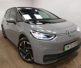 VOLKSWAGEN ID.3 150KW FAMILY PRO PERFORMANCE 58KWH 5DR AUTO