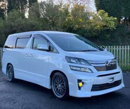 TOYOTA VELLFIRE 2012 '62' TOYOTA VELLFIRE 3.5 V6 4WD GOLDEN EYES 7 SEATER ALPHARD 4/B