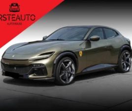 FERRARI PUROSANGUE FERRARI PUROSANGUE ATELIER CARBON HEAD UP PANO 360 CAMERA ≫ 2025 • 554 000 EUR • ID