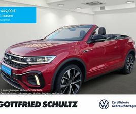 VOLKSWAGEN T-ROC CABRIOLET VOLKSWAGEN T-ROC CABRIOLET 1.5 TSI DSG STHZ LED NAV R-LINE