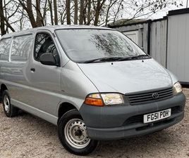 TOYOTA HI-ACE 2.5 D-4D 280 GS (1 SIDE / TWIN REAR DOORS)