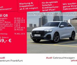 AUDI Q8 45 TDI AUDI Q8 45 TDI QUATTRO TIPTRONIC MATRIXLED LUFT AHK A