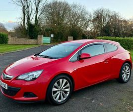 2014 VAUXHALL ASTRA GTC 2.0 CDTI 16V SRI 3DR RED DIESEL 160PS SPORTS HATCH OPEL