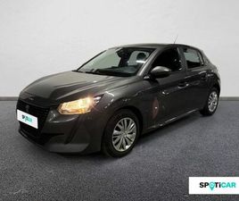 PEUGEOT 208 SOCIETE PEUGEOT 208 AFFAIRE 2021 - GRIS MÉTALLISÉE - 208 BLUEHDI 100 S&S BVM6 PREMIUM PACK