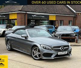 MERCEDES C-CLASS CABRIOLET C 220 2017 (17) - C220D AMG LINE 2DR AUTO