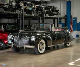 LINCOLN CONTINENTAL LINCOLN ZEPHYR CONTINENTAL V12