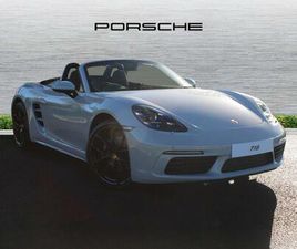 PORSCHE 718 BOXSTER STYLE EDITION 2.0T STYLE EDITION PDK EURO 6 (START/STOP) 2DR