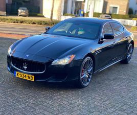 MASERATI QUATTROPORTE S Q4 MASERATI QUATTROPORTE 3.0 S Q4 SUBLIEME STAAT||SCHUIFDAK| CARBON|ZWART LEER|VOL!