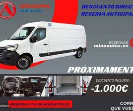 RENAULT MASTER FURGÓN IR L3H2 3.5T 2.3 DCI 135 CV ISOTERMO REFORADO