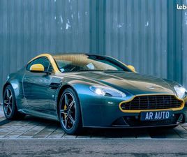 ASTON MARTIN V8 VANTAGE 4.7 N430 CLUBSPORT PACK GRAPHIQUE RACE ALLORO GREEN- ELECTRON YELLOW