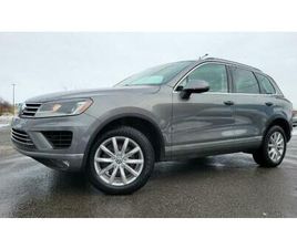 VOLKSWAGEN TOUAREG 2017 VOLKSWAGEN TOUAREG AWD 4DR SPORTLINE BAS KILOMÉTRAGE CERTIFIÉ