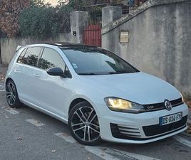 VOLKSWAGEN GOLF 7 GTD SPORT &■.■SOUND - FULL OPTIONS - BLANC NACRÉ