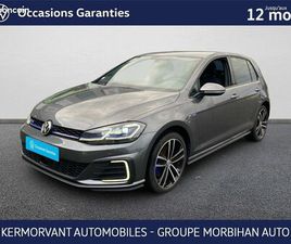 VOLKSWAGEN GOLF GTE VOLKSWAGEN GOLF VII HYBRIDE RECHARGEABLE 1.4 TSI 204 DSG6 GTE