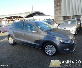 VOLKSWAGEN POLO VOLKSWAGEN POLO 1.6 TDI 90 CH - 2011 DIESEL 5 PORTES PLACES GARANTIE 136 900 KMS