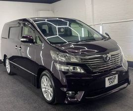 TOYOTA VELLFIRE 2008 TOYOTA VELLFIRE 2.4V